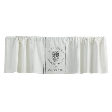 Seed Sack Valance Park designs - The Fox Decor